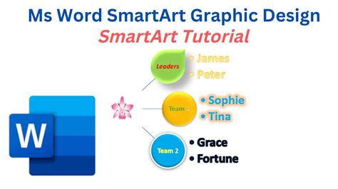 how to get smartart design in word