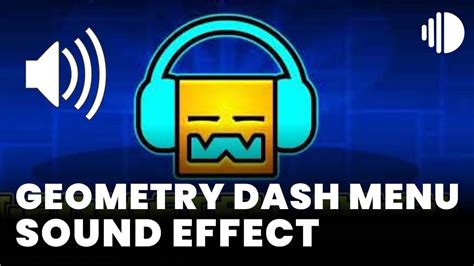 how to get sound effects in geometry dash