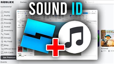 how to get sound ids on roblox mobile