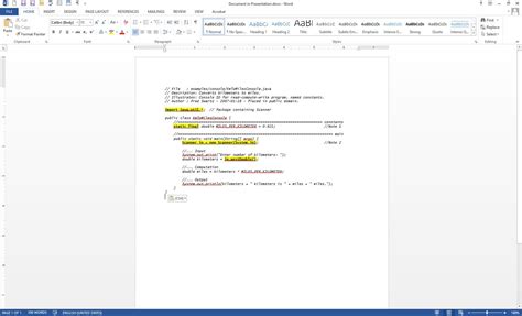 how to get source code from word document