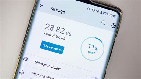 how to get space in phone storage
