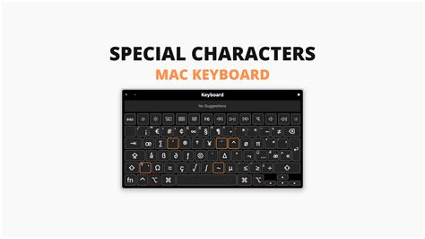 how to get special characters on keyboard apple