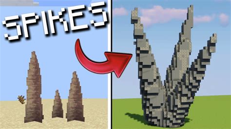 how to get spikes in minecraft