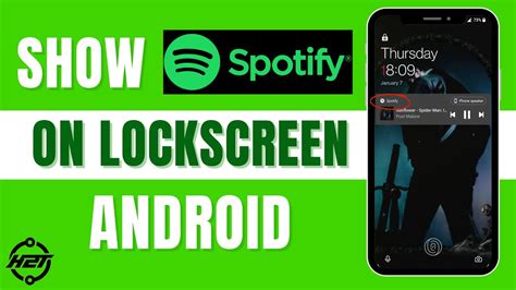 how to get spotify on lock screen android