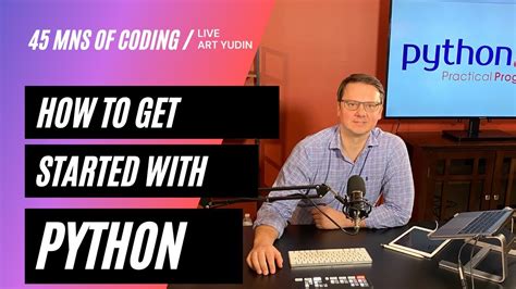 how to get started with python