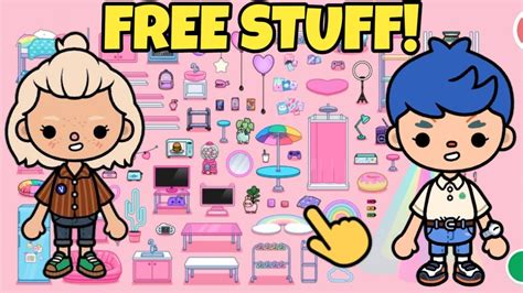 how to get stuff in toca boca for free