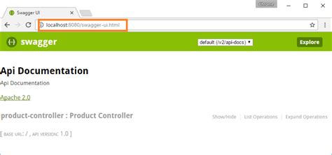 how to get swagger api documentation