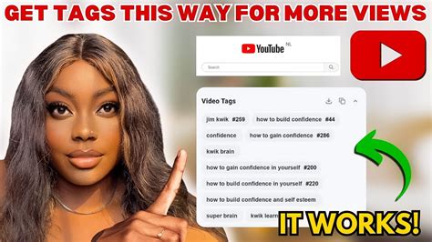 how to get tags for youtube
