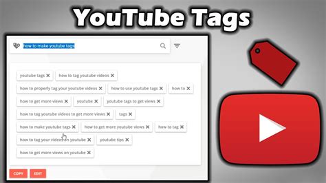 how to get tags from youtube videos