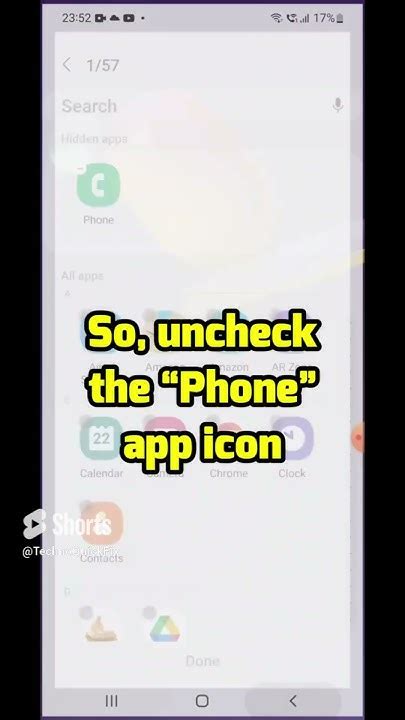 how to get text icon back on android