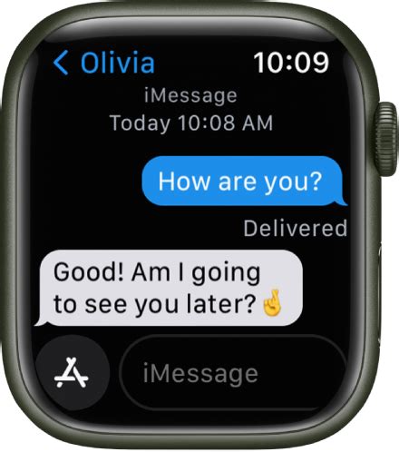 how to get text messages to appear on apple watch