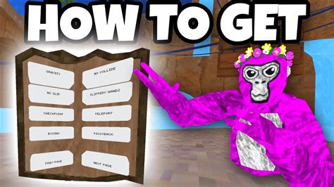 how to get the bark mod menu in gorilla tag for free
