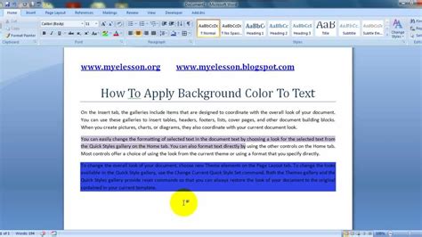 how to get the color of an image in word