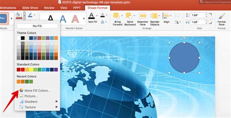 how to get the eyedropper tool in powerpoint