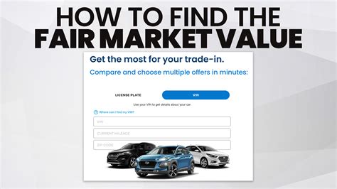 how to get the fair market value of a car