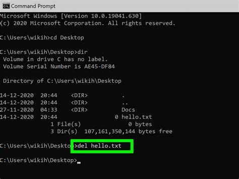 how to get to directory in command prompt