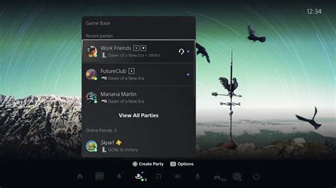 how to get to game base ps5