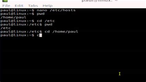 how to get to home directory in linux