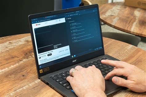 how to get to settings on acer chromebook