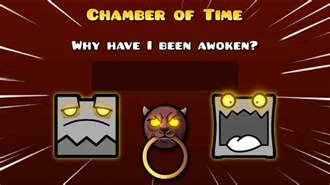 how to get to the chamber of time in geometry dash