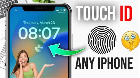 how to get touch id on iphone 11