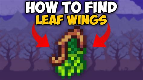how to get tree leaves in terraria