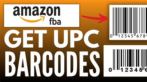 how to get upc for amazon