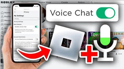 how to get voice chat in roblox mobile iphone