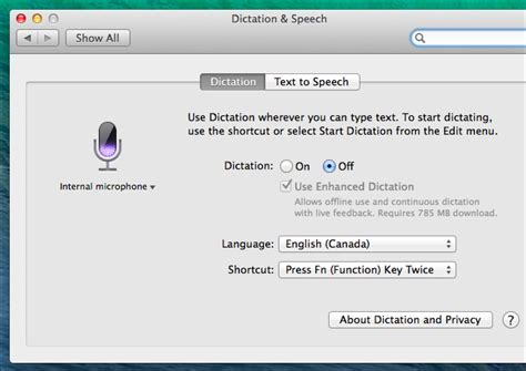 how to get voice text on mac