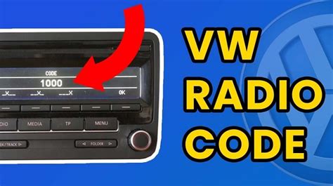 how to get vw radio code from serial number