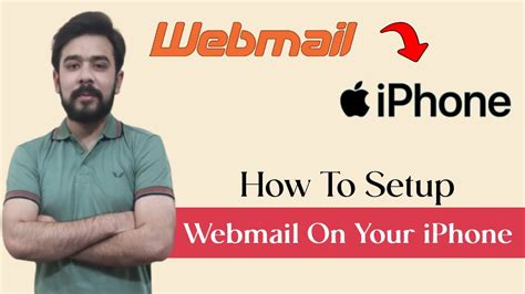 how to get webmail on iphone