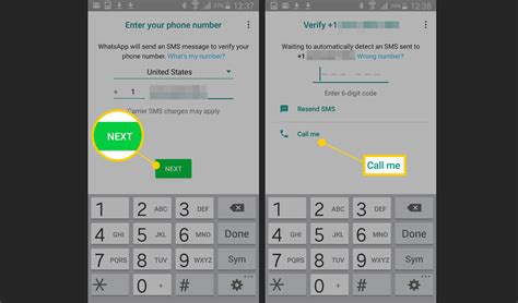 how to get whatsapp verification code without phone number