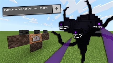 how to get wither storm in minecraft java