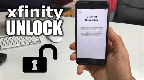 how to get xfinity unlock code