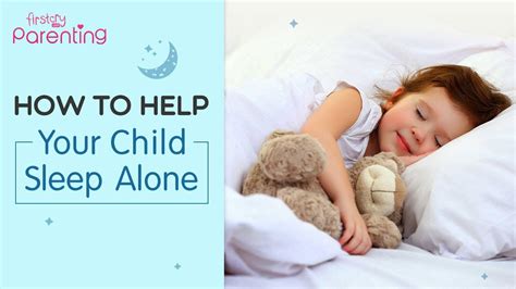 how to get your child to sleep alone