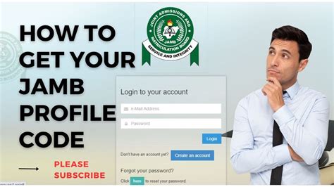 how to get your profile code for jamb 2023