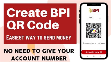 how to get your qr code in bpi app