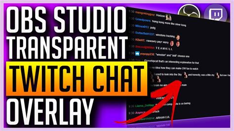how to get your twitch chat on screen obs