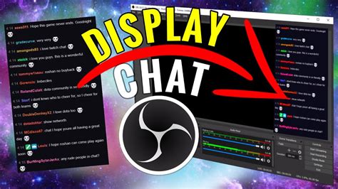 how to get youtube chat on obs
