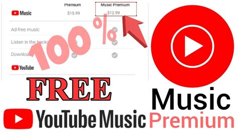 how to get youtube music premium for free