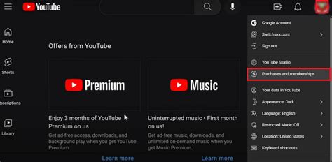 how to get youtube premium on apple tv