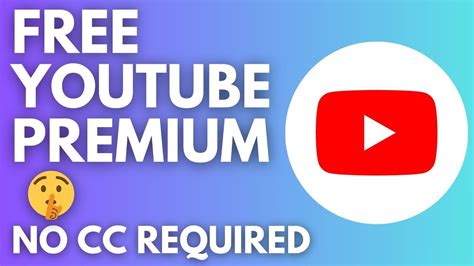 how to get youtube premium through code