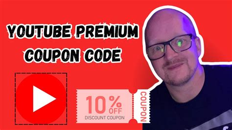 how to get youtube premium with coupon code