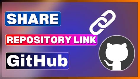 how to github repository link