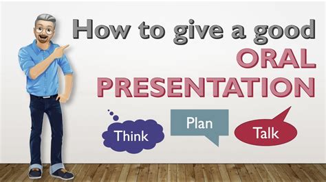 how to give a good oral presentation in class