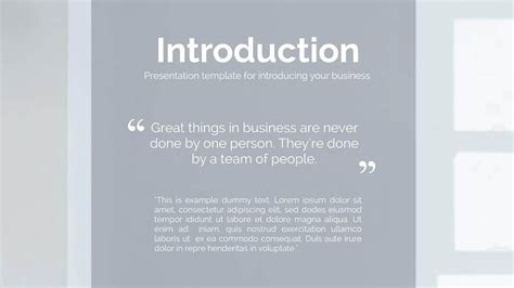 how to give company introduction