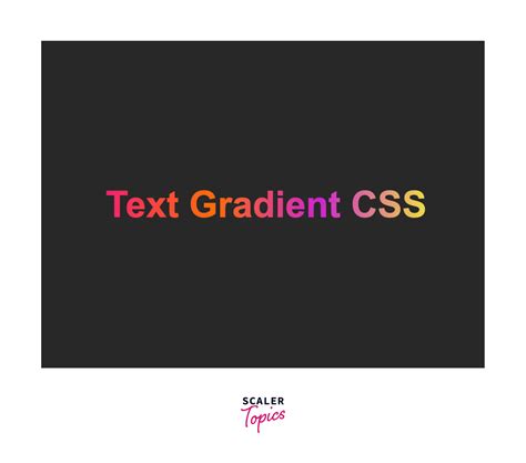how to give linear gradient to text