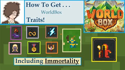 how to give traits in worldbox