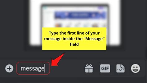 how to go down a line in messages on mac