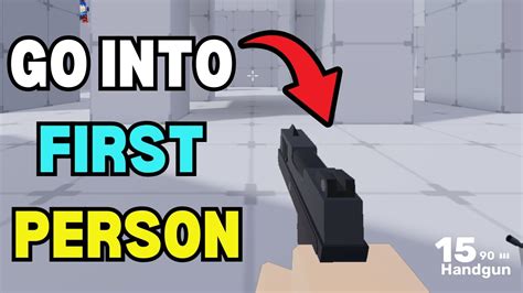 how to go first person in roblox on pc